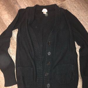 Cable knit cardigan